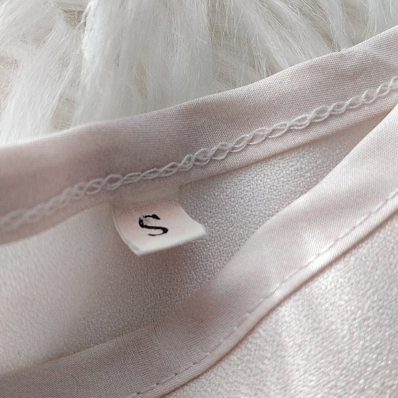 Retro color block baby doll long dress, S - Picture 6 of 6